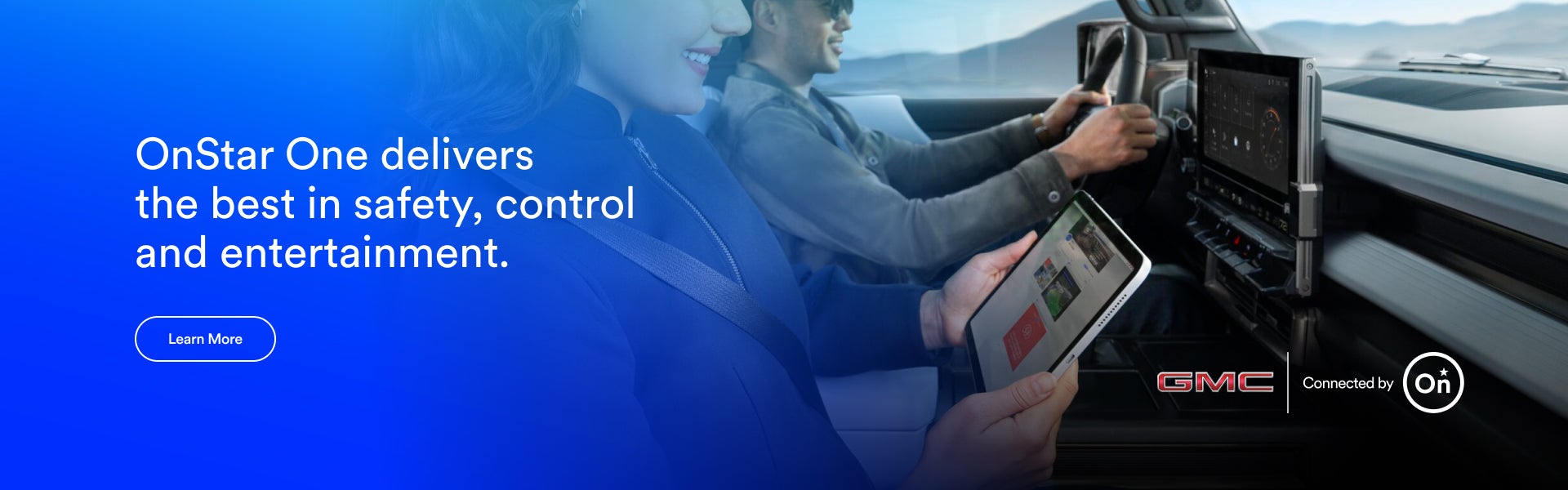 OnStar One delivers the best in safety, control and entertainment
